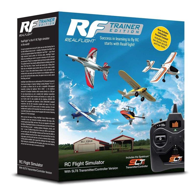 RealFlight Trainer Edition RC Flight Simulator with SLT6 Transmitter/Controller - 2