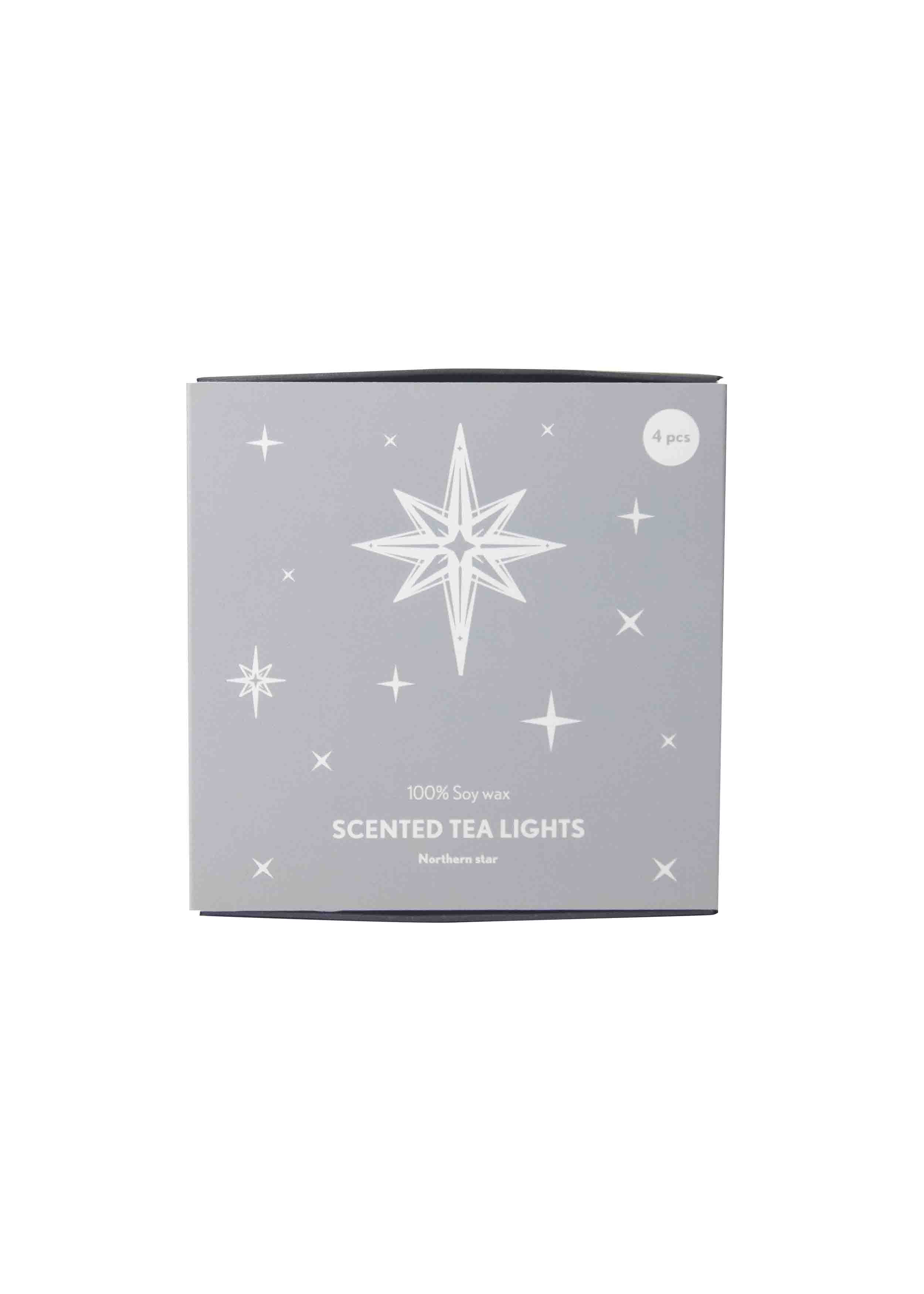 SCENTED TEALIGHTS NORTHERN STAR LARGE 4-PCS - 3