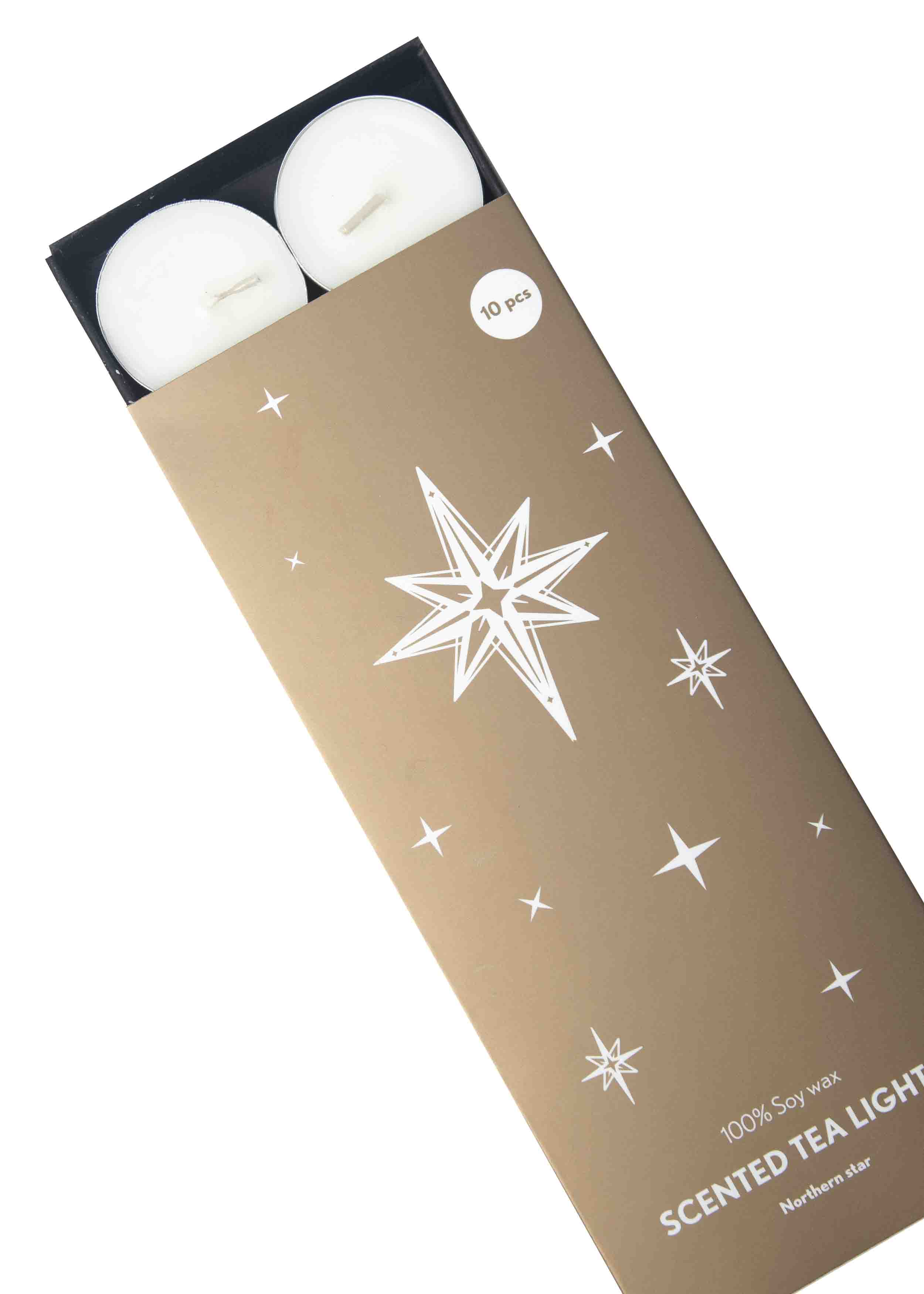 DOFTLJUS NORTHERN STAR  10-PACK