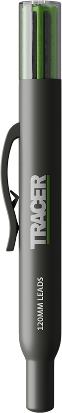 Reservespisser til Tracer Carpentry blyant 6 stk. i grafitt