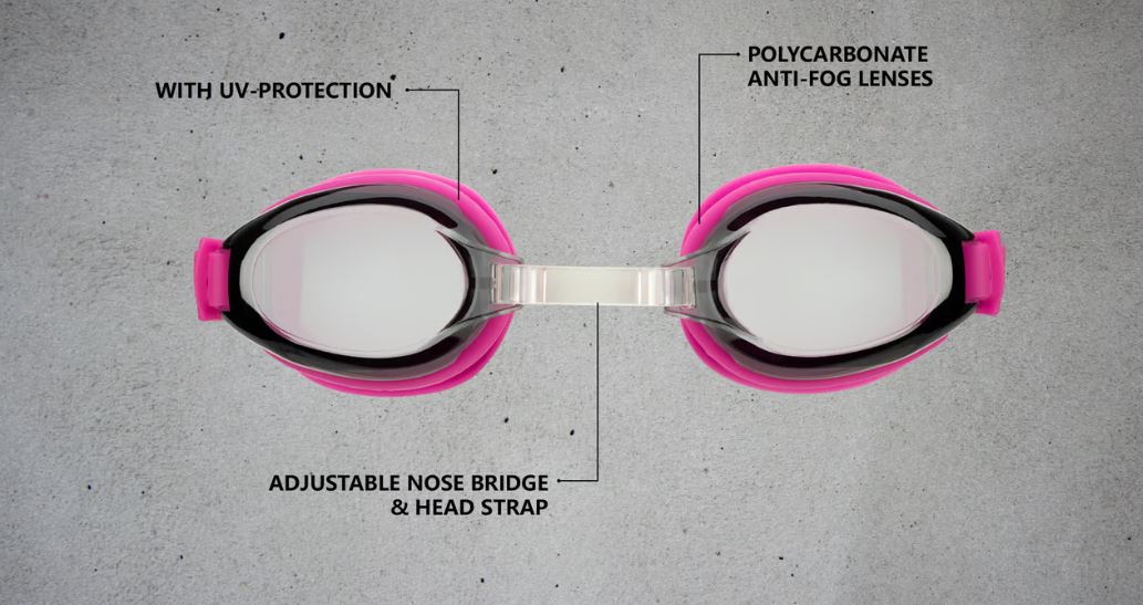 Waimea Simglasögon  med anti-dimglas rosa/grå - Barn  - 3