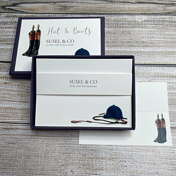 Place Cards Susel & Co Hat & Boots