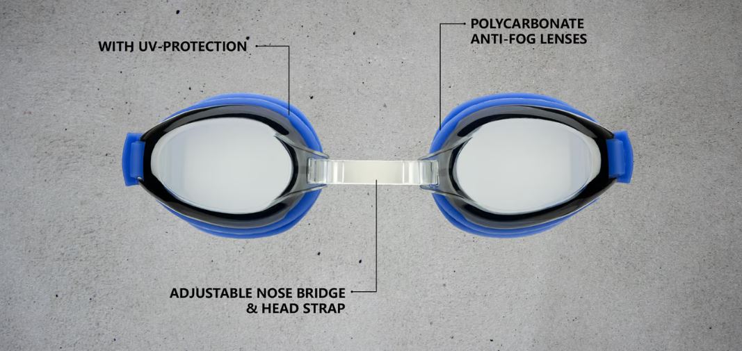 Waimea Simglasögon  med anti-dimglas blå/grå - Barn  - 3