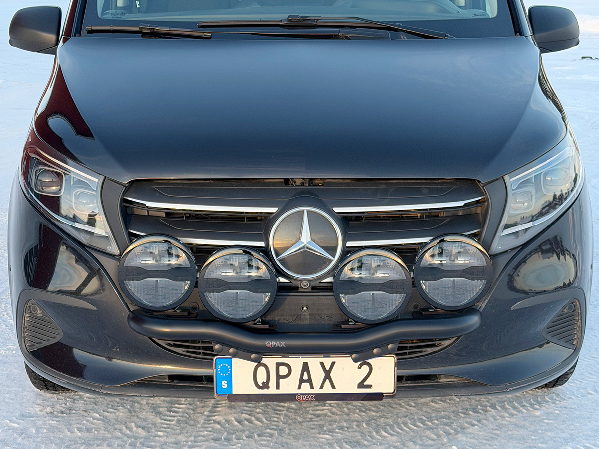 Q-LIGHT Mercedes Vito 24- extraljusfäste (extraljusbåge) för 4st lampor