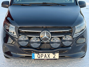 Q-LIGHT Mercedes Vito 24- extraljusfäste (extraljusbåge) för 4st lampor