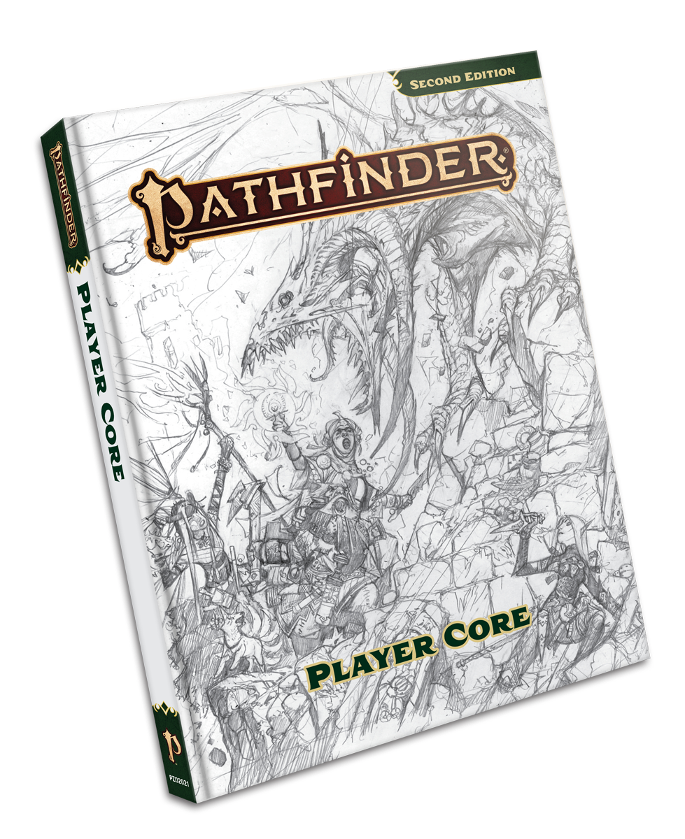 Pathfinder: Player Core Sketch Cover