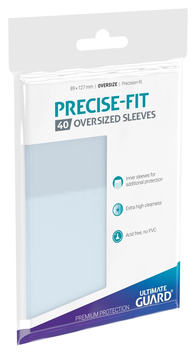 Ultimate Guard: Precise-Fit Oversized Sleeves (40)
