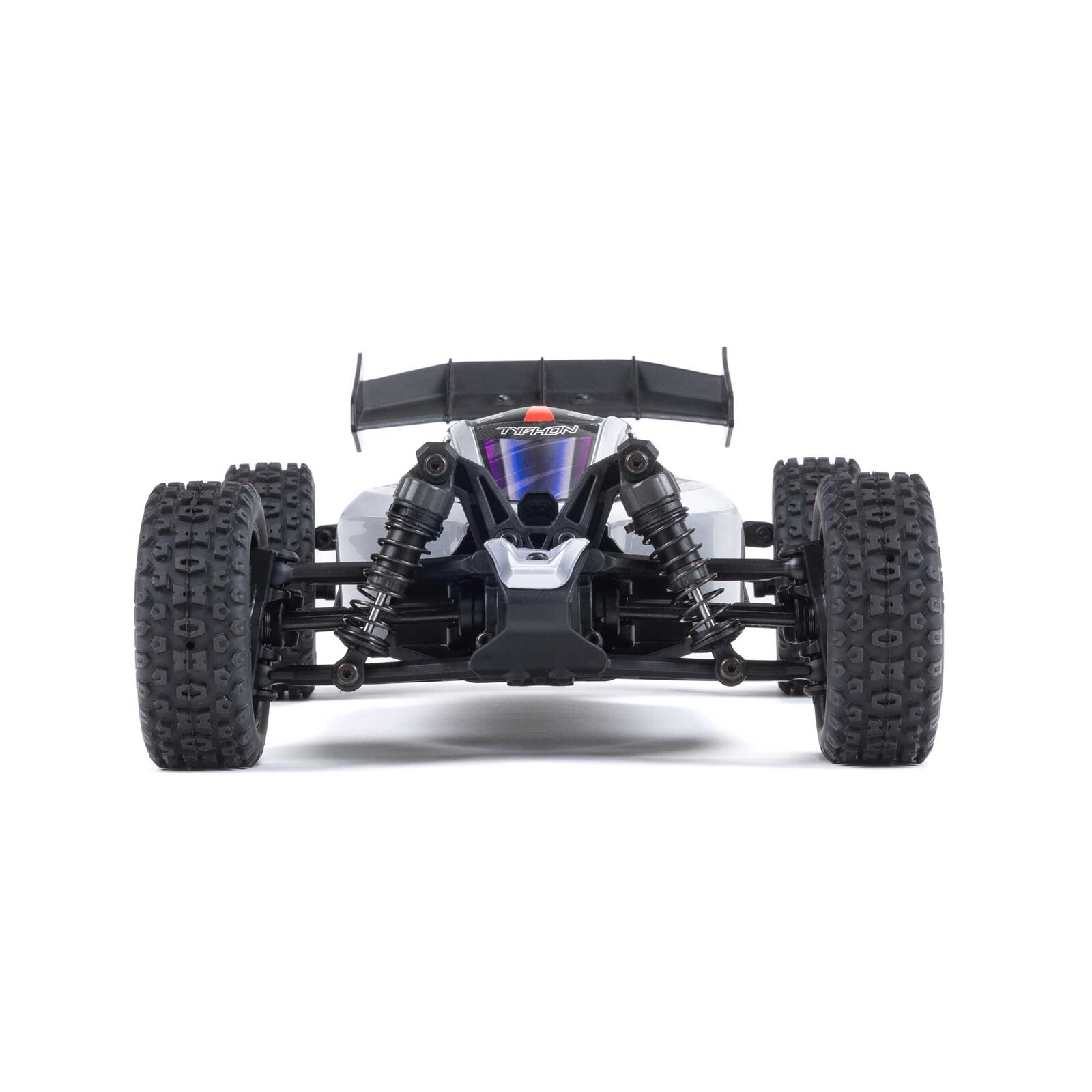 Arrma TYPHON GROM MEGA 380 Brushed 4X4 Small Scale Buggy RTR med Batter1 & Laddare, Röd/Vit - 14