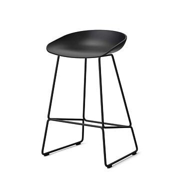 About a Stool 38 Barstol Hög Svart/svart (aas38) - I lager  