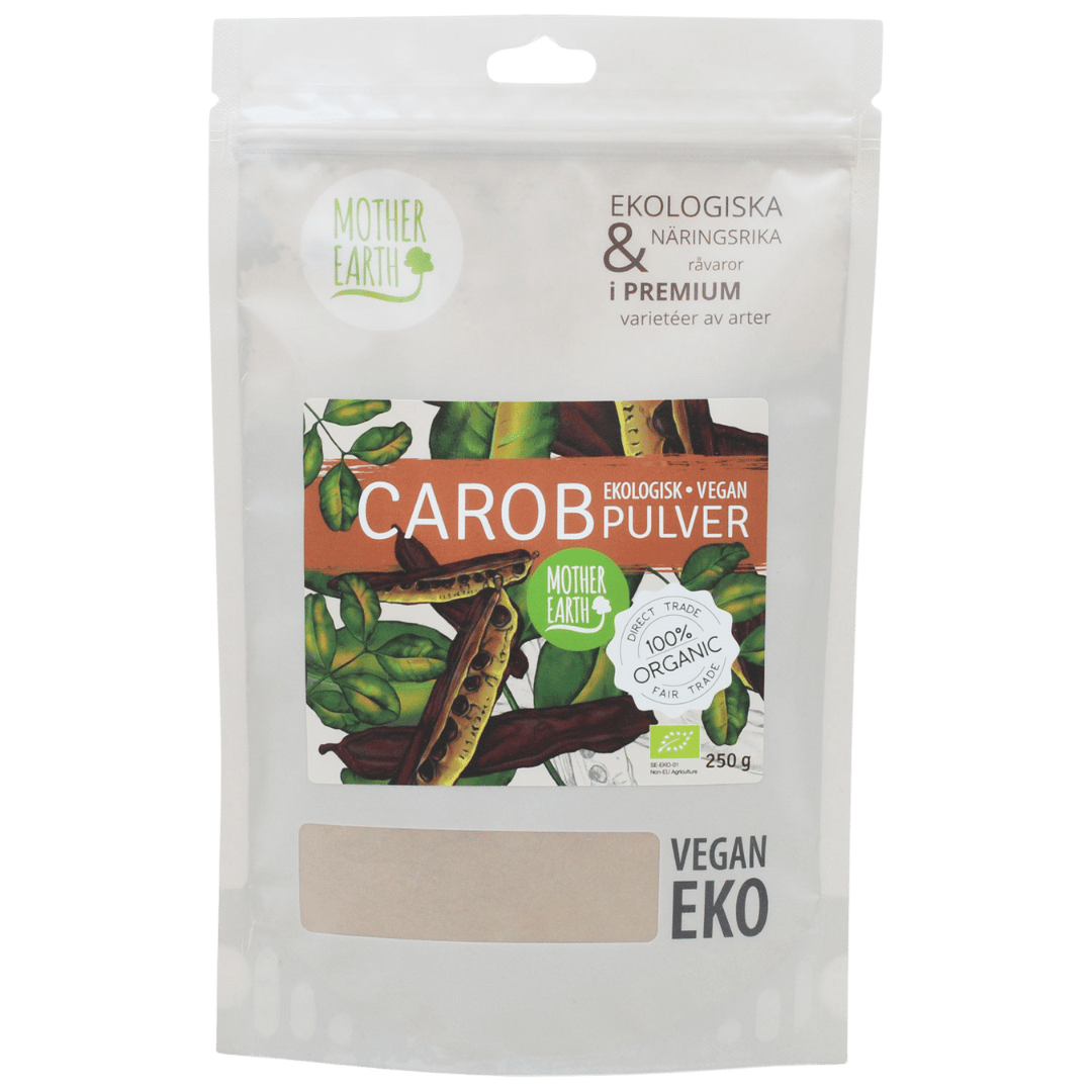 Mother Earth Carobpulver EKO 250g