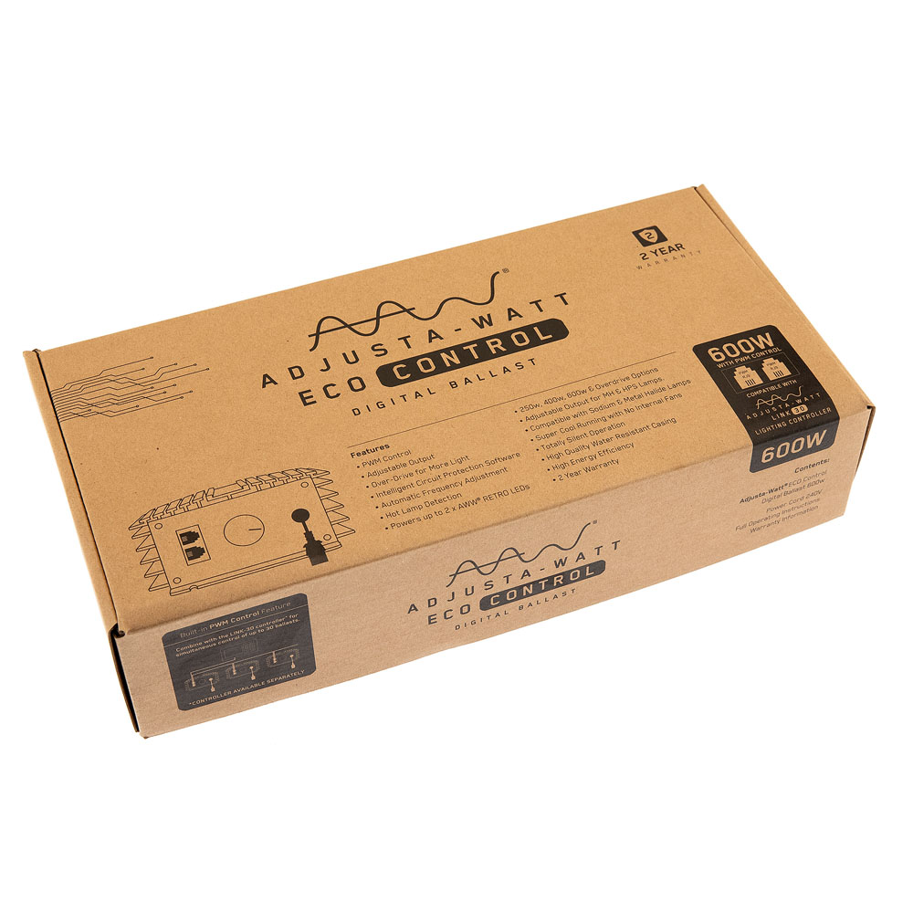 Adjusta-Watt Eco-Control 600w Digital Ballast - 4