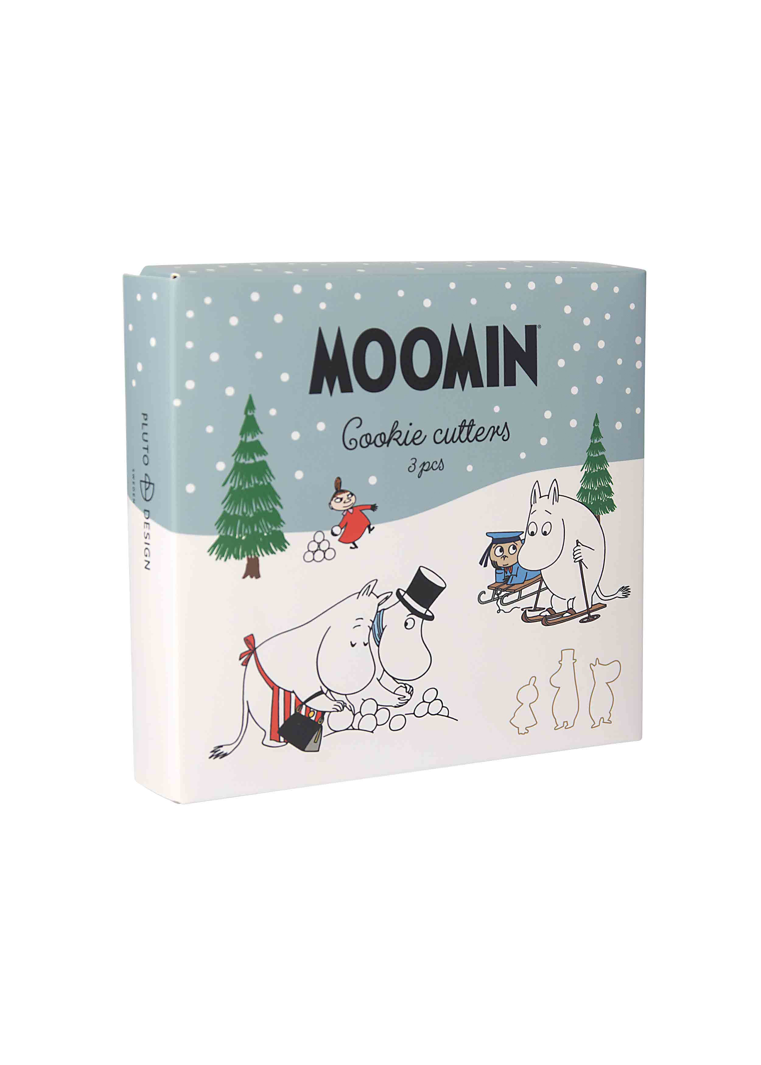 PEPPARKAKSFORMAR MOOMIN WINTER 3-PACK 