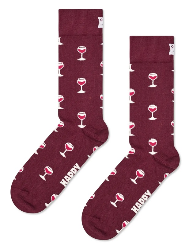 Happy Socks  Glass Of Wine Socks