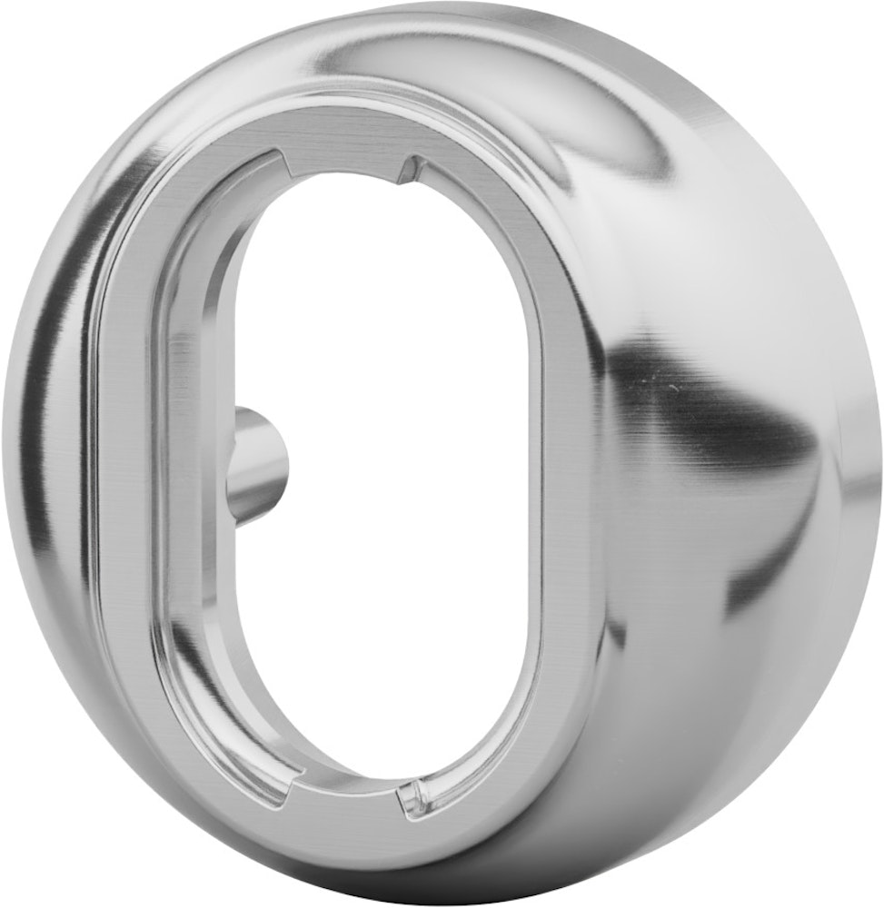 Dormakaba Cylinderring D7320 oval 8-19mm krom - 2