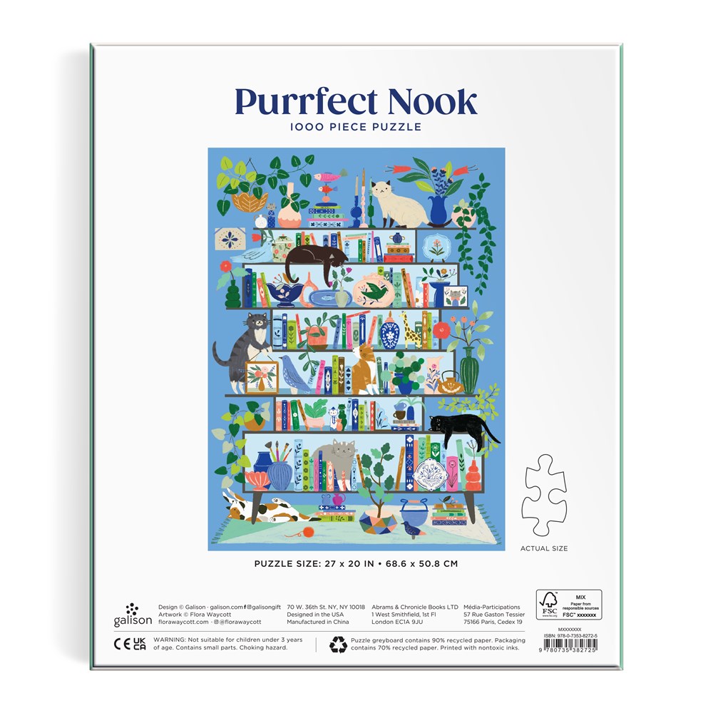 Purrfect Nook 1000 Piece Puzzle - 4