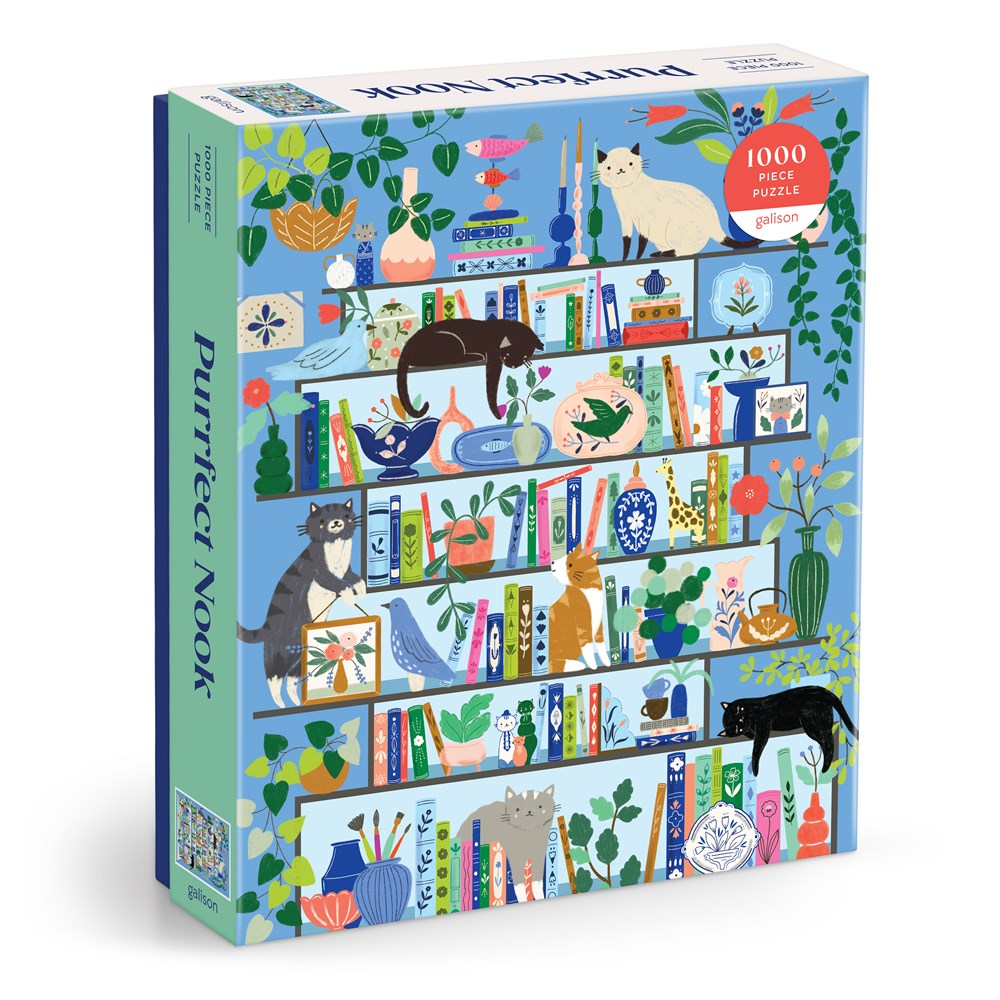 Purrfect Nook 1000 Piece Puzzle - 5