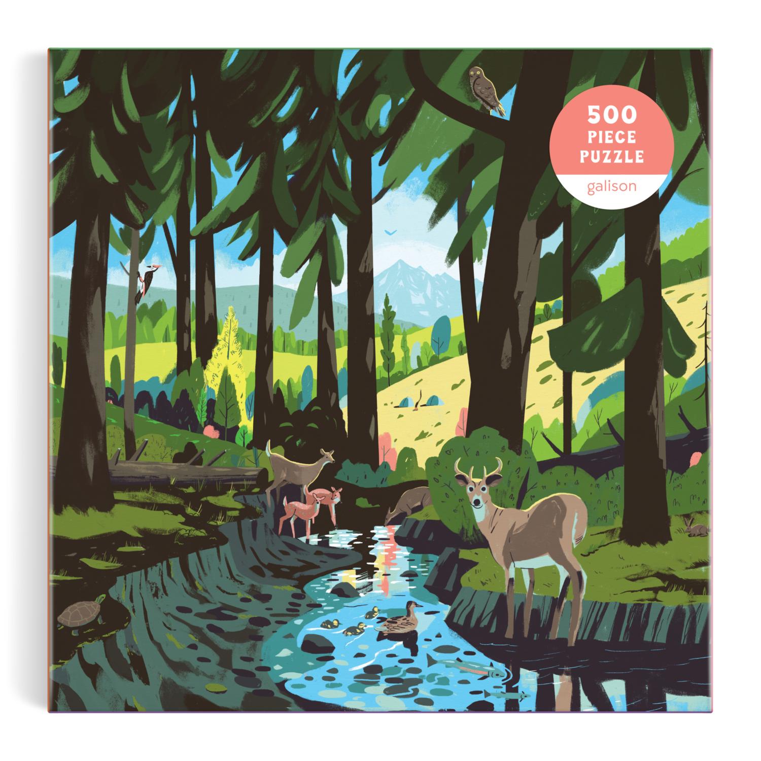 Woodland Pass Puzzle: 500 Pieces - 3