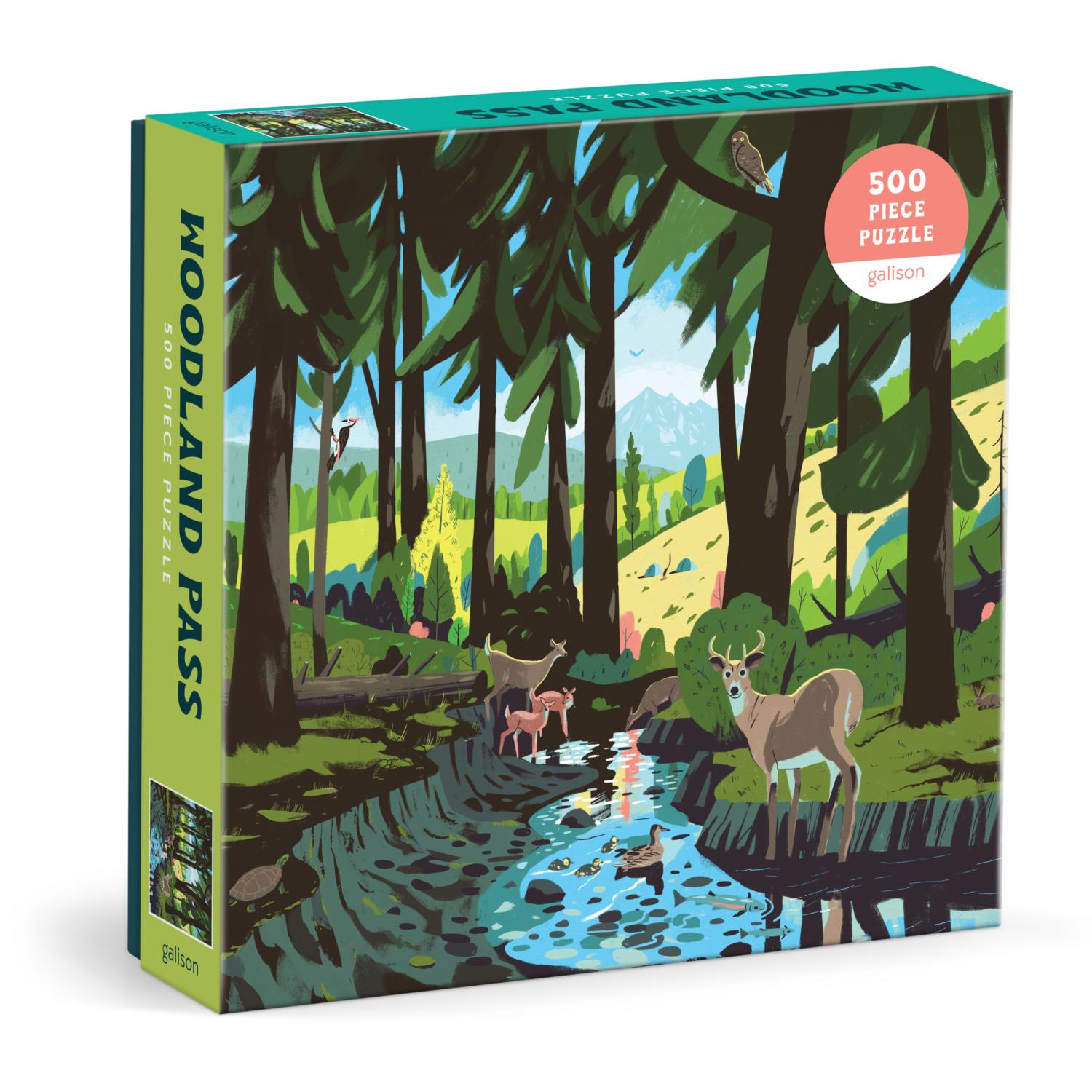 Woodland Pass Puzzle: 500 Pieces
