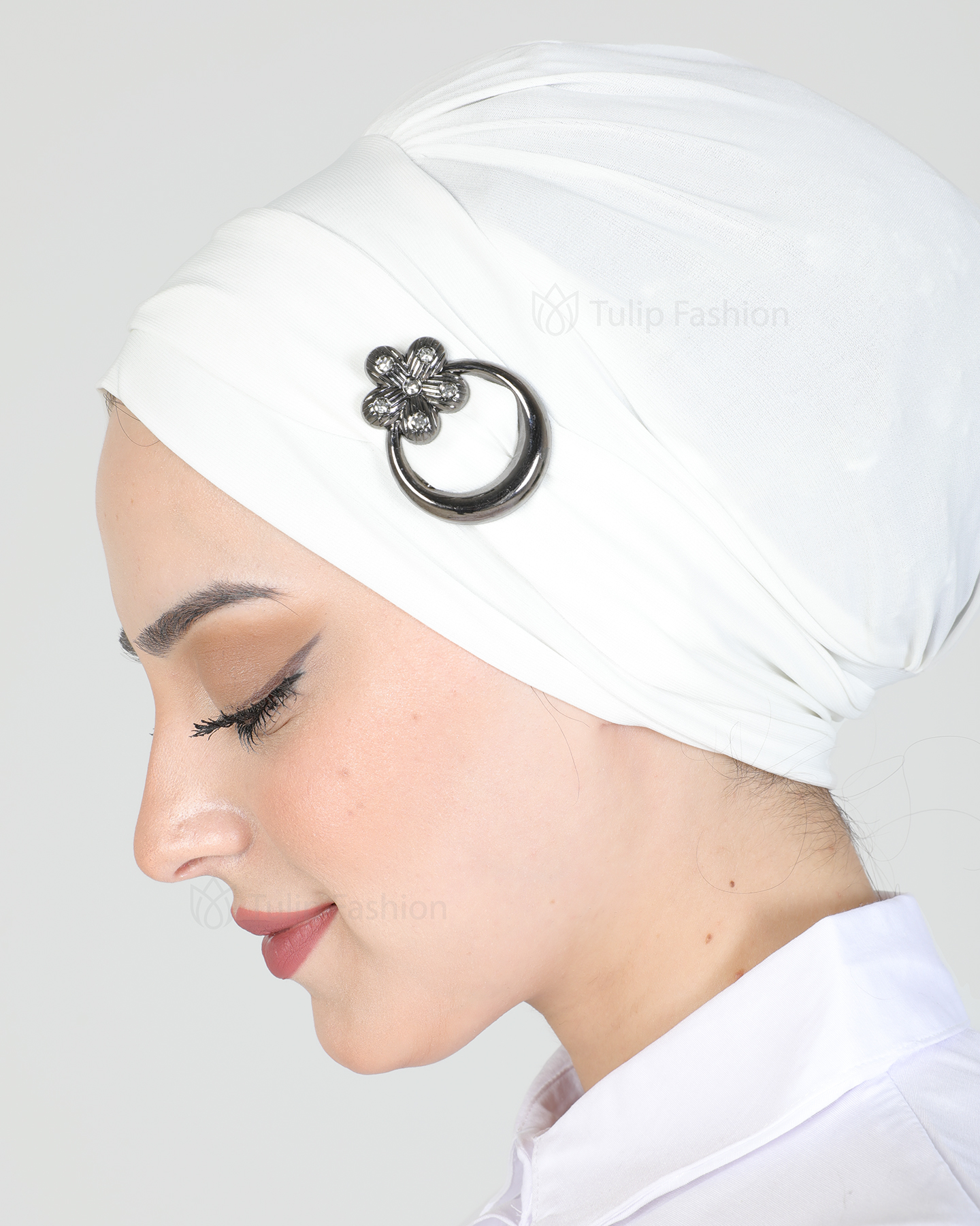 Turban - Noor - Vit - 3