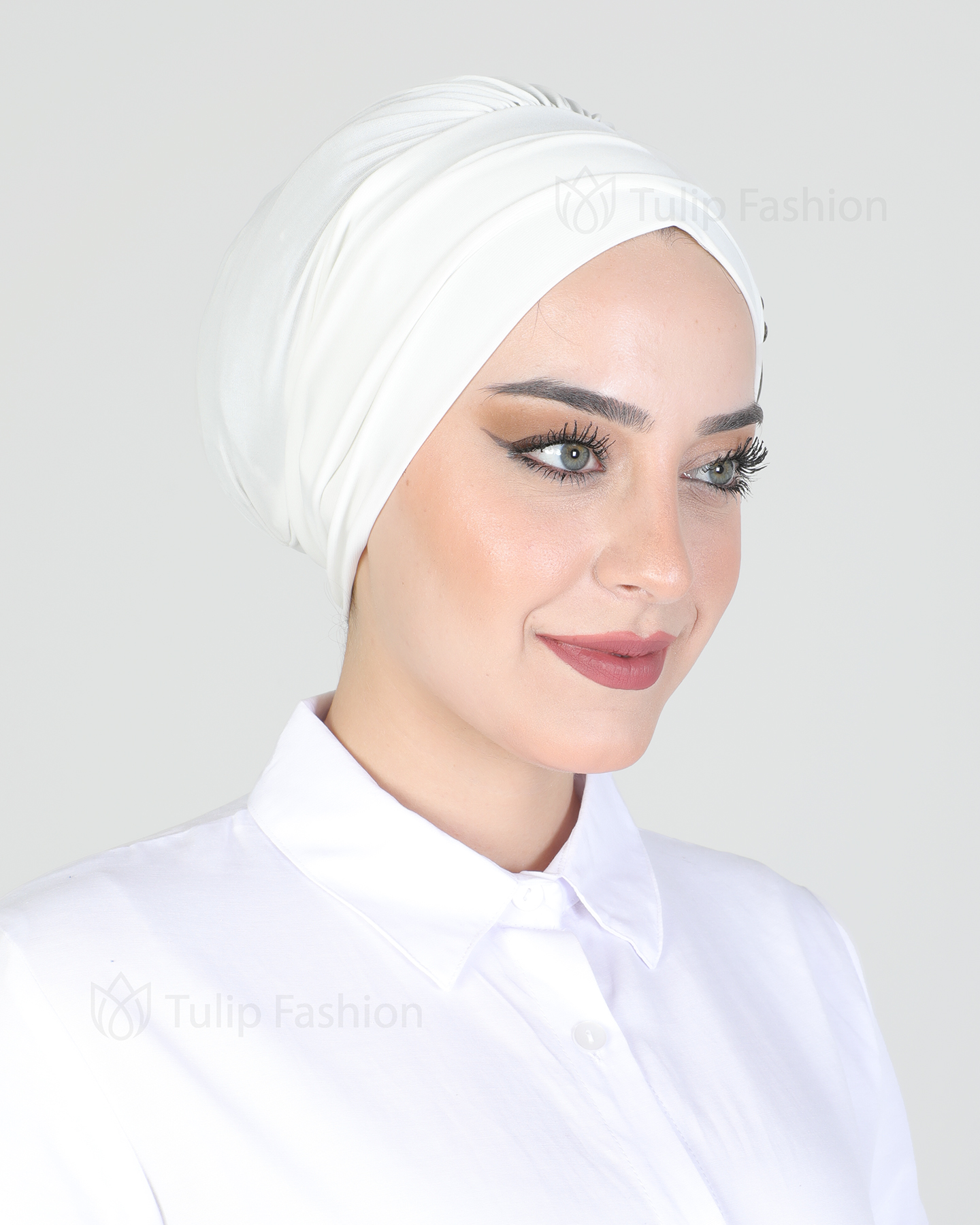 Turban - Noor - Vit - 2