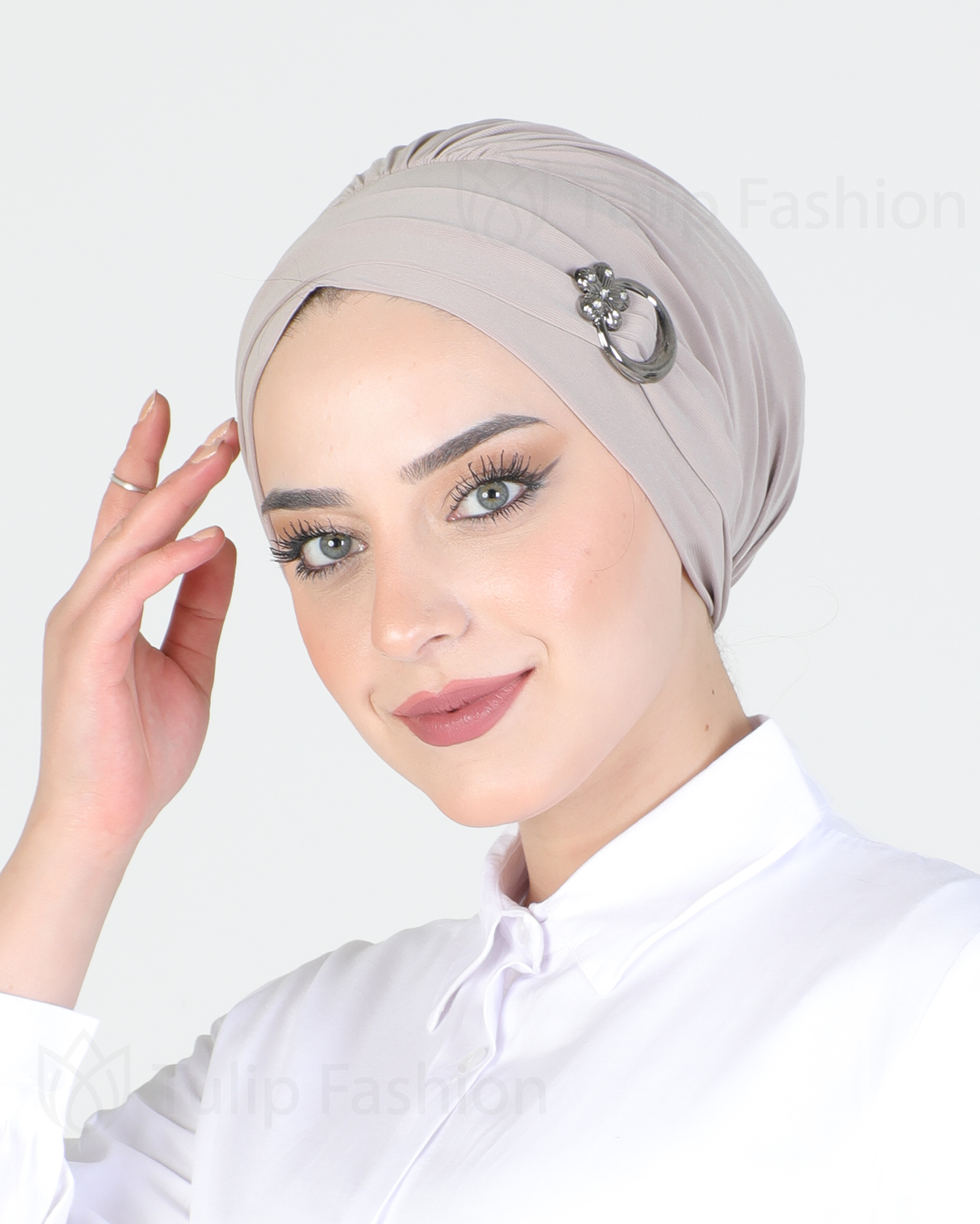 Turban - Noor - Taupe - 3