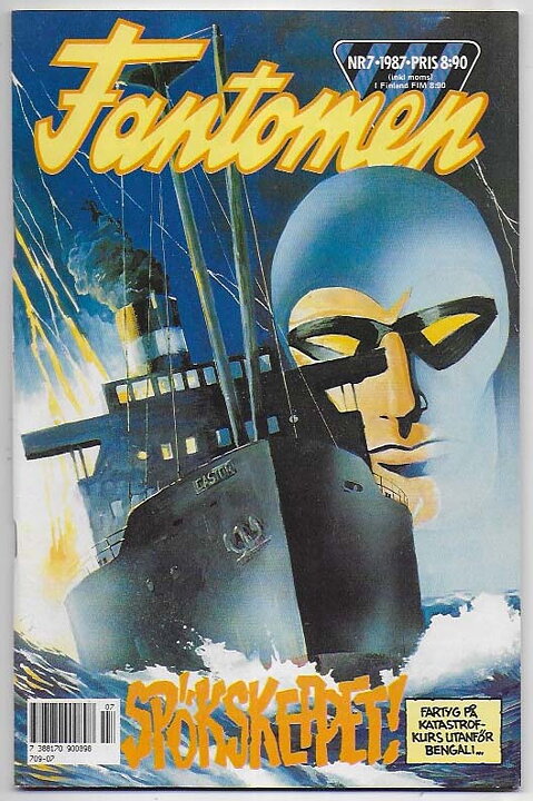 Fantomen 1987 Nr 7 VF+