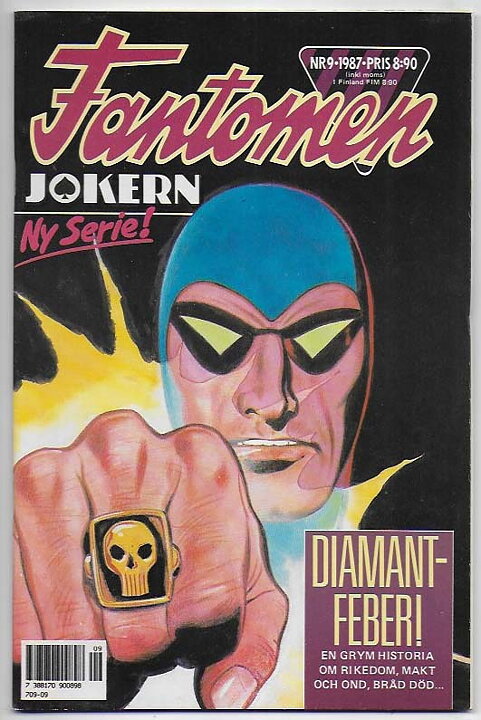 Fantomen 1987 Nr 9 VF+