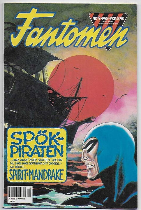 Fantomen 1987 Nr 19 NM-