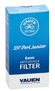 Vauen Dr. Perl Junior Pipfilter 6mm 30 st