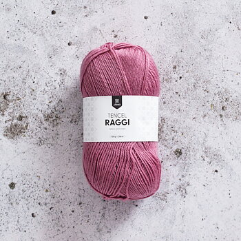 Järbo Tencel raggi 100g 25007 Stickor nr 3mm Stickfasthet 25 m/10 cm