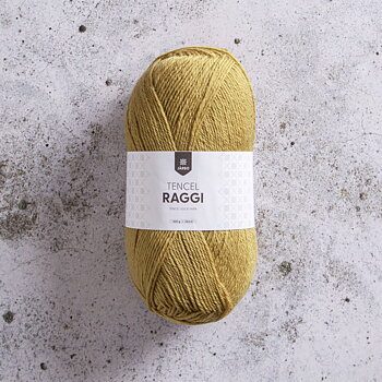Järbo Tencel raggi 100g 25017 Stickor nr 3mm Stickfasthet 25 m/10 cm