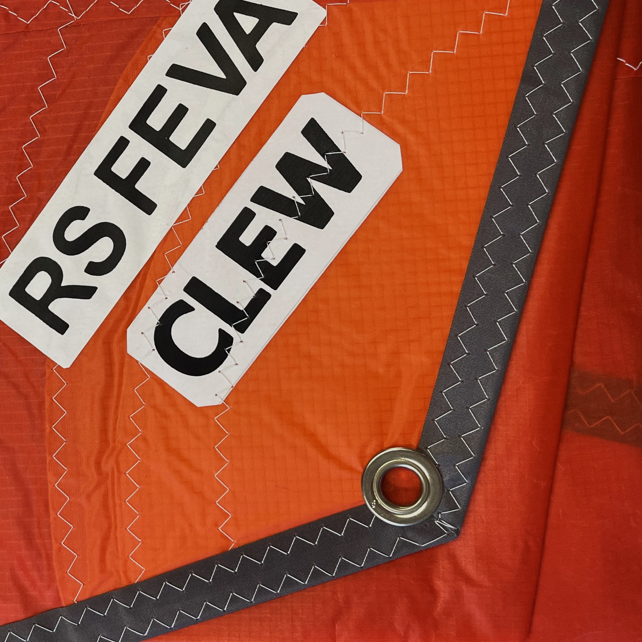 RS Feva - Gennaker röd