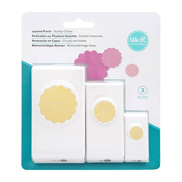 We R Memory Keepers Layering Punch - Scallop Circles 
