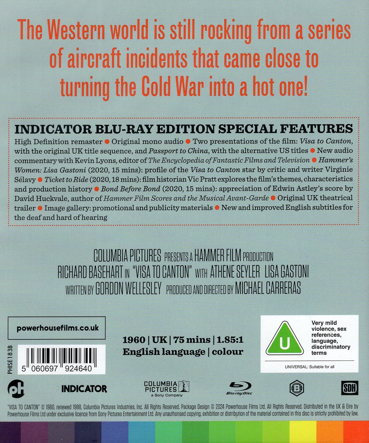 Visa To Canton (ej svensk text) (Blu-ray) - 2