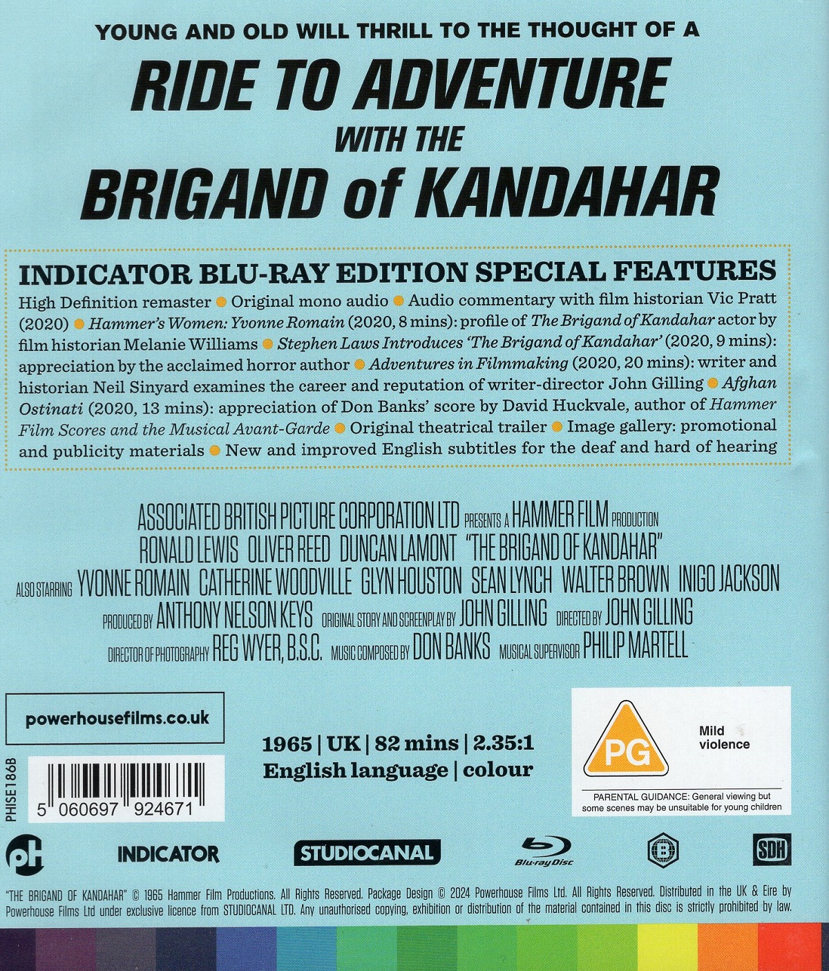 The Brigand of Kandahar (ej svensk text) (Blu-Ray) - 2