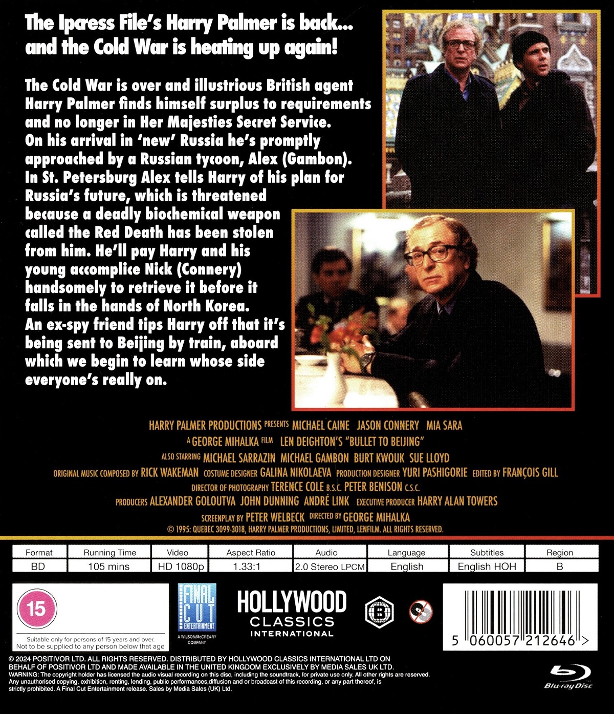 Bullet To Beijing (ej svensk text) (Blu-ray) - 2