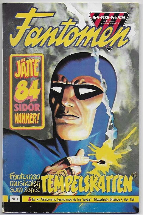 Fantomen 1985 Nr 9 VG/FN