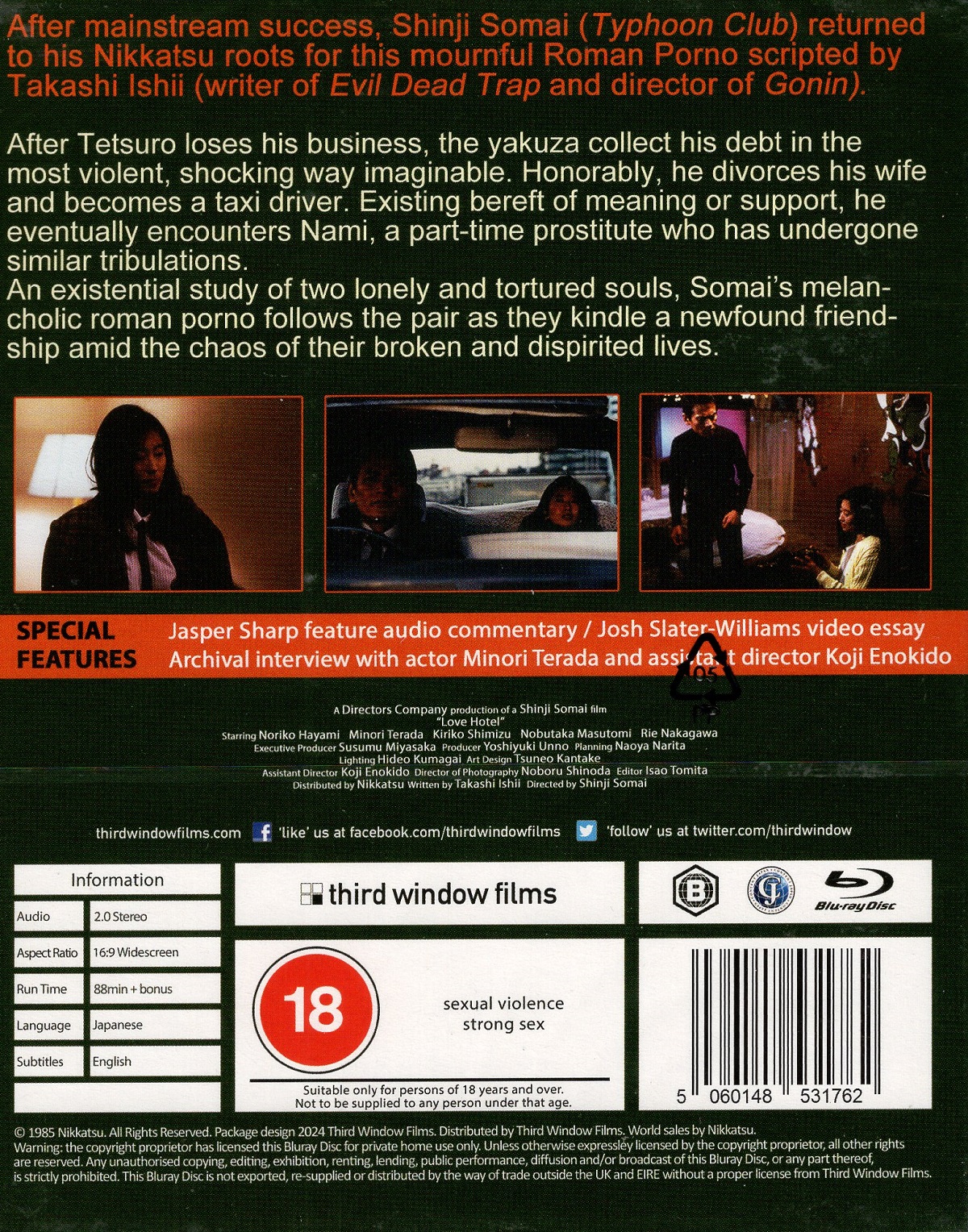 Love Hotel (Limited Edition) (ej svensk text) (Blu-ray) - 2
