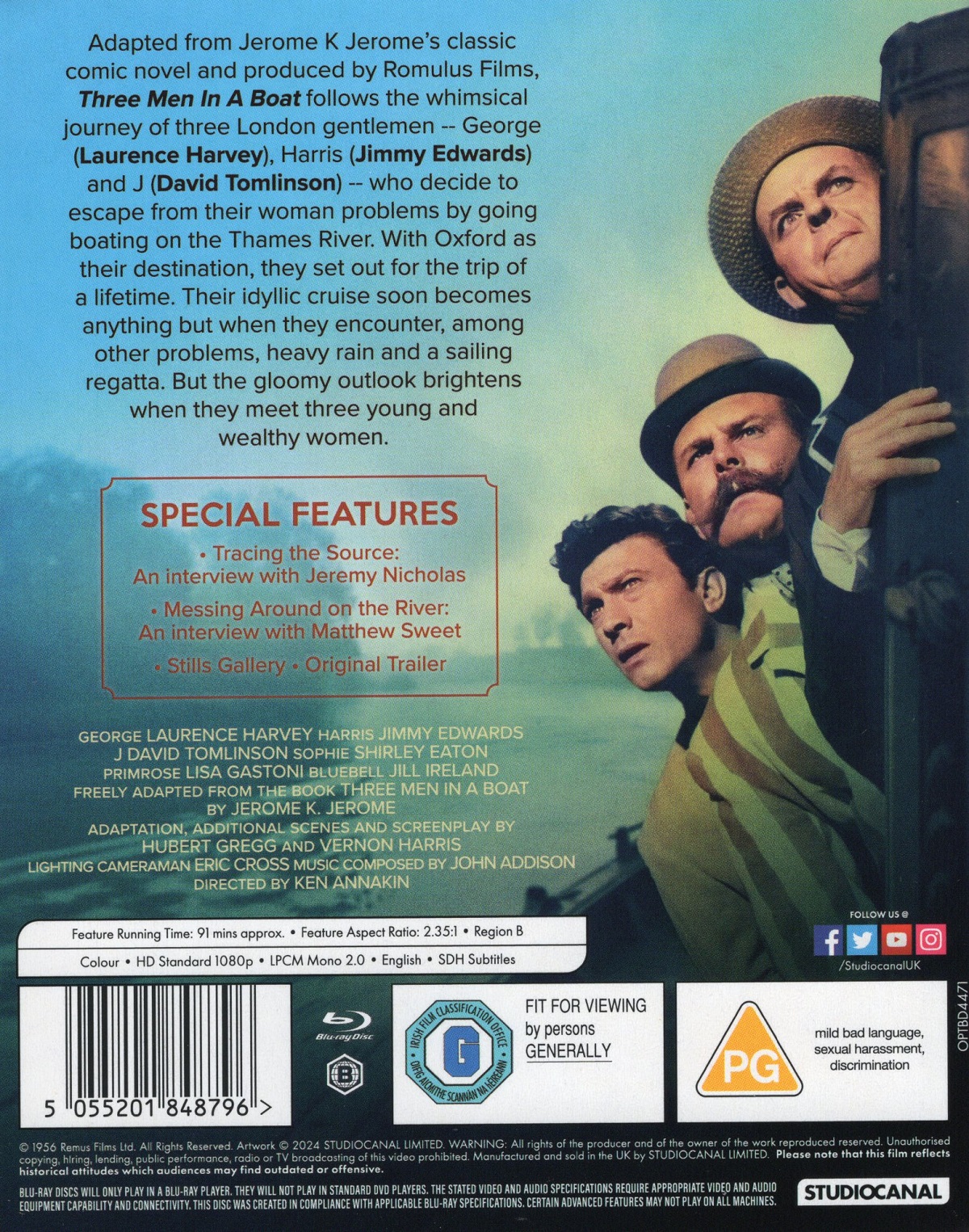 Three Men In A Boat (ej svensk text) (Blu-ray) - 2