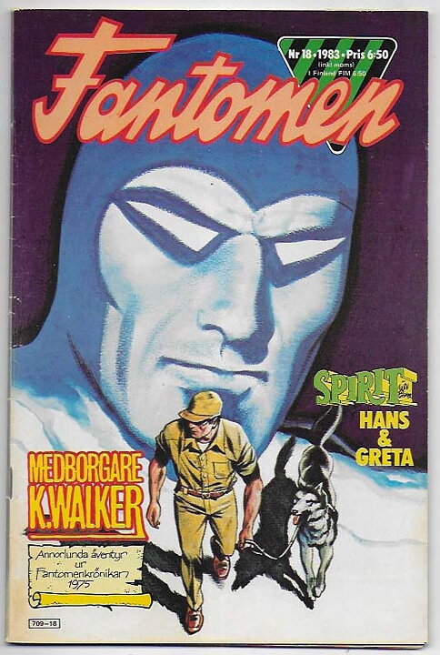 Fantomen 1983 Nr 18 VG/FN