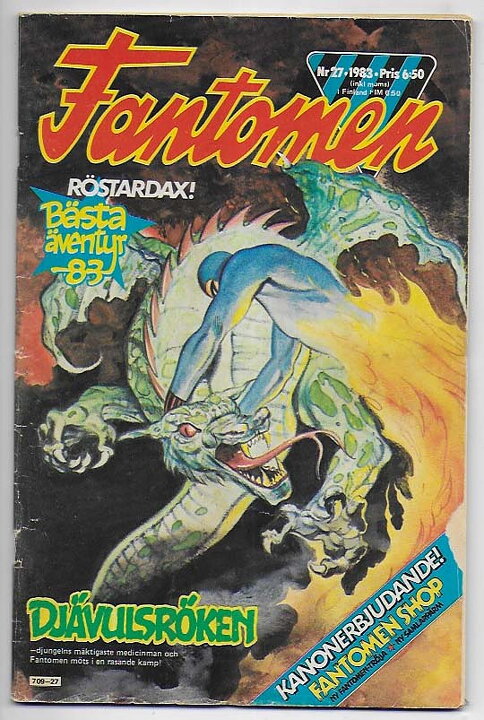 Fantomen 1983 Nr 27 VG