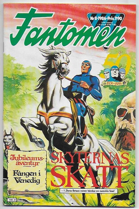 Fantomen 1986 Nr 8 VF+