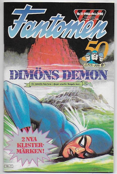 Fantomen 1986 Nr 11 VF/NM