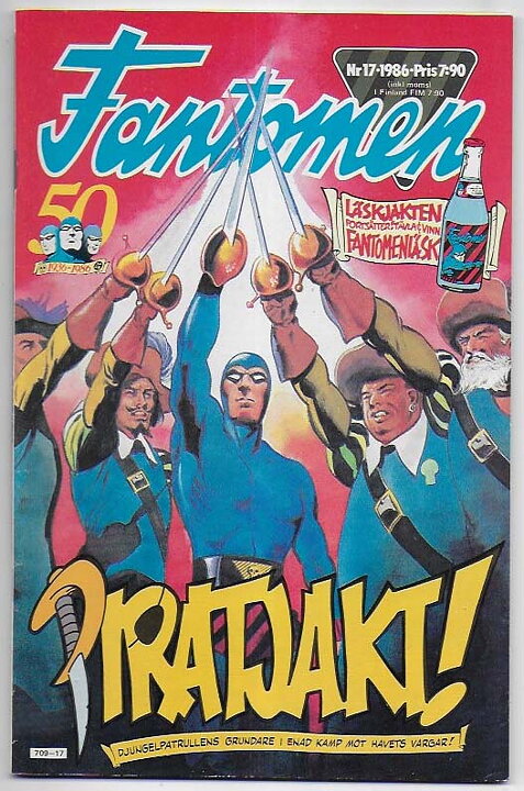 Fantomen 1986 Nr 17 VF/NM