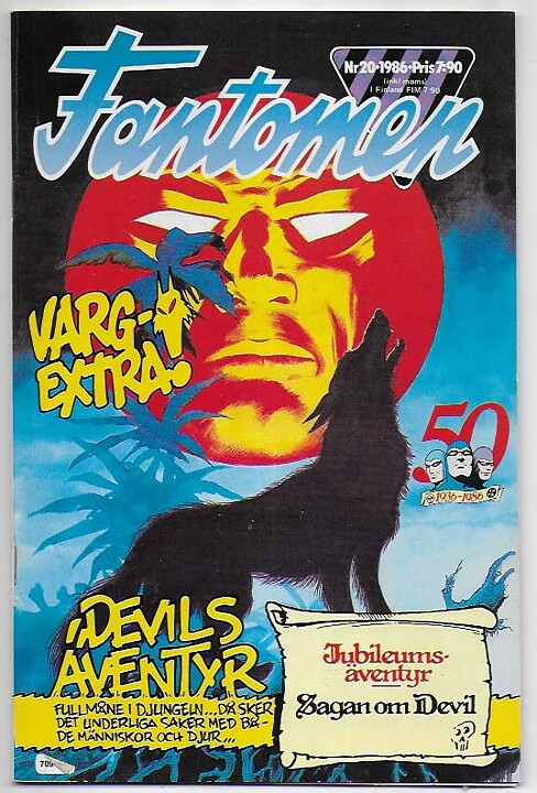 Fantomen 1986 Nr 20 VF