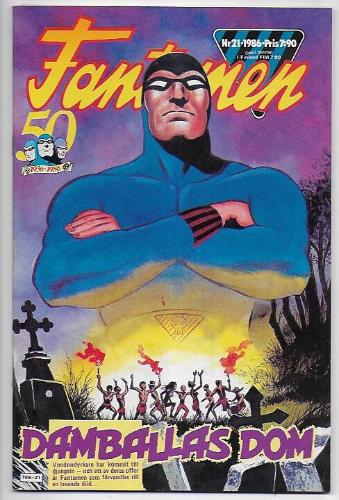 Fantomen 1986 Nr 21 VF