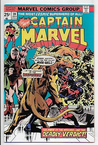 Captain Marvel # 39 VF/NM