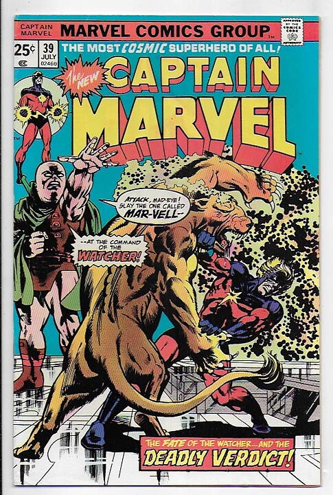 Captain Marvel # 39 VF/NM