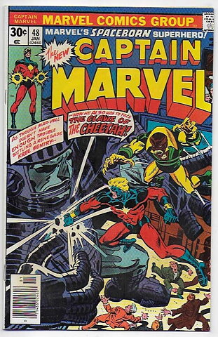 Captain Marvel # 48 VF/NM