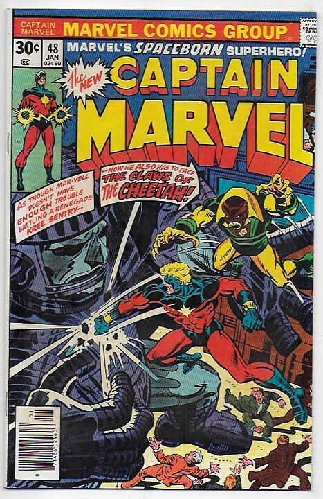 Captain Marvel # 48 VF/NM